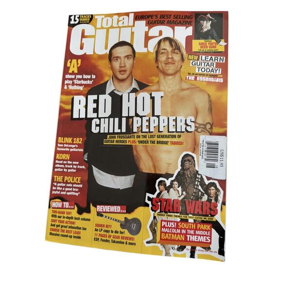 Guitar Magazines (5) Metallica Ozzy Stevie Ray Vaughn Red Hot Chili Peppers - Picture 6 of 12